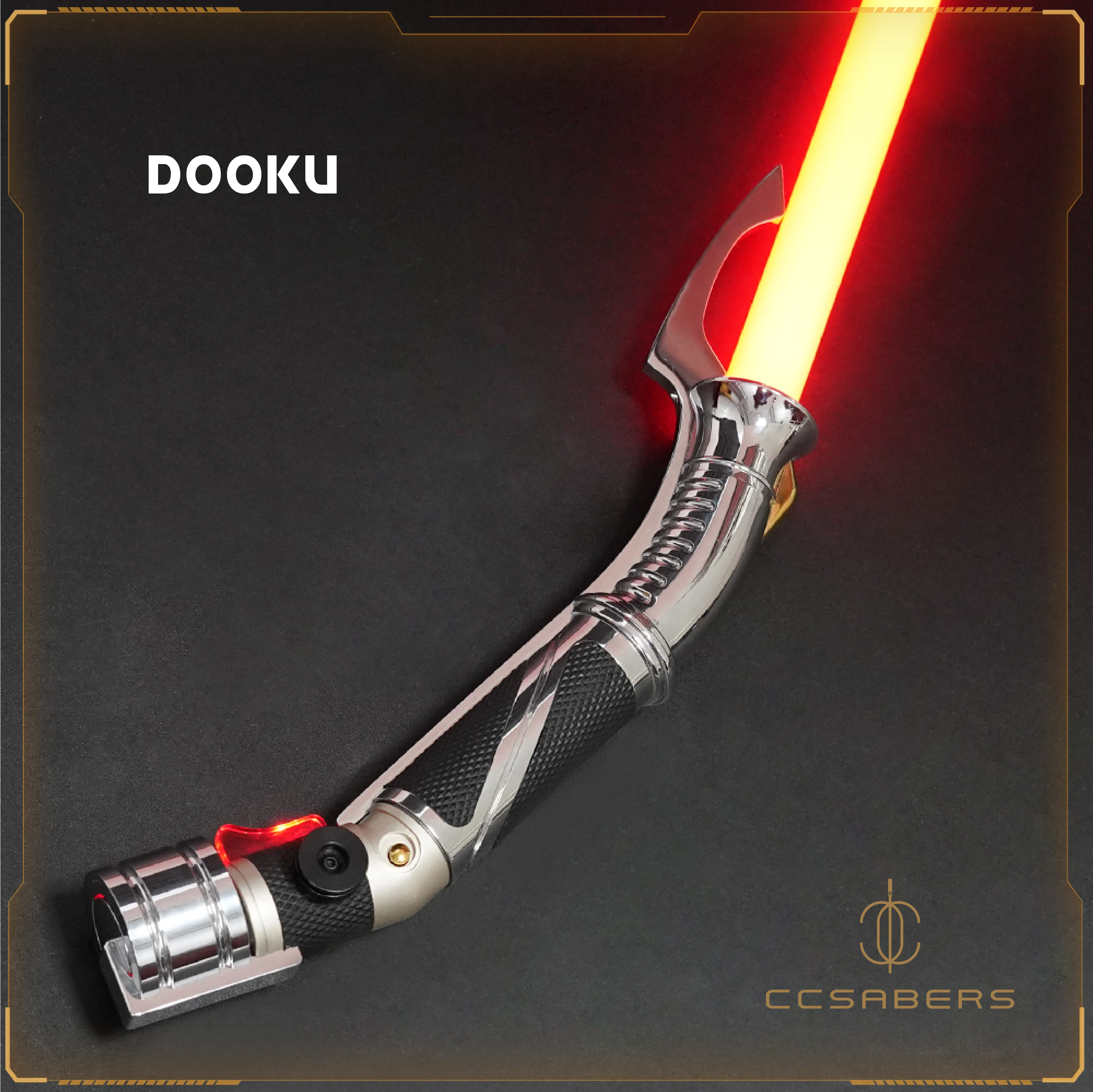 89Sabers Count Dooku Neopixel Lightsaber Proffieboard V3.9