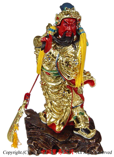 風水グッズ【関羽の置物】輸入販売（中国貿易公司）