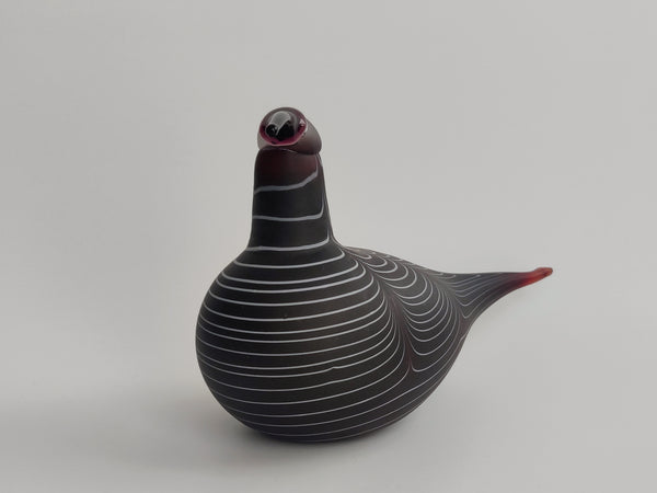 Curlew Oiva Toikka glass bird design Iittala Finland - Damsténs