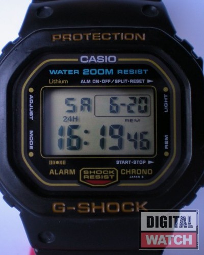 CASIO - DW-5600C-9V - G-shock - Vintage Digital Watch - Digital
