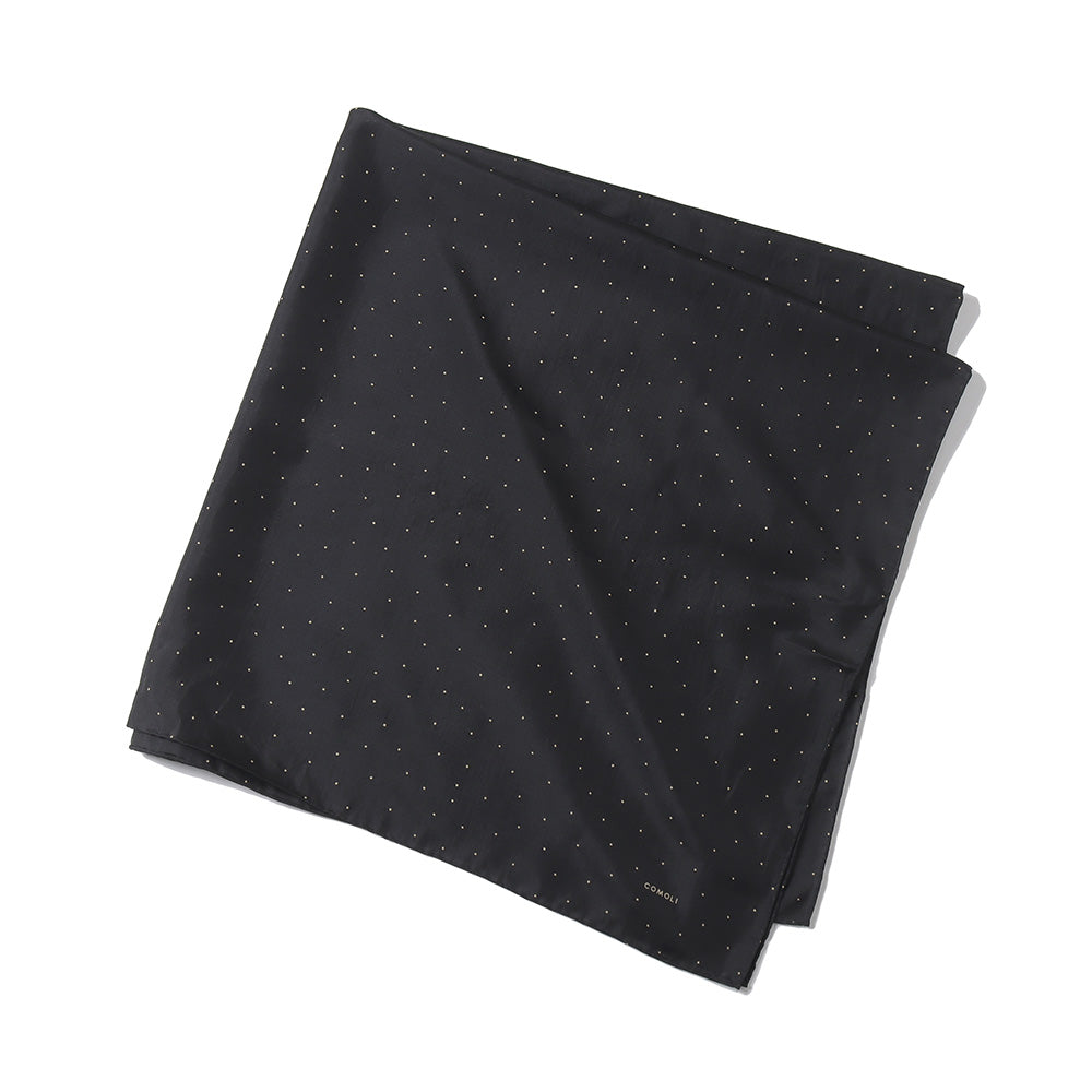 COMOLI) シルクドット スカーフ (A03-07009) | COMOLI / アクセサリー