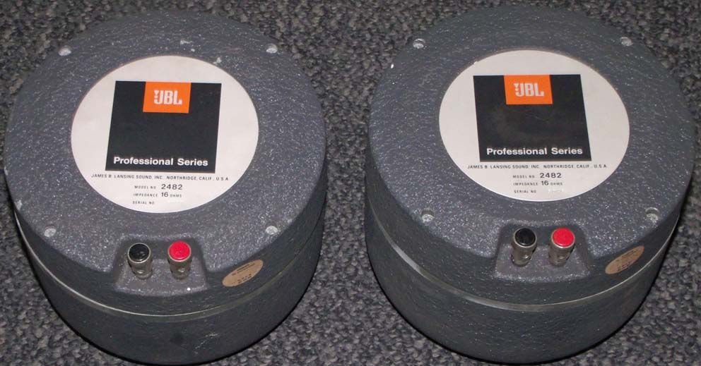 JBL 2482 スピーカー 16Ω JBL 2482 スピーカー 16Ω JBL 2482 16Ω ペア