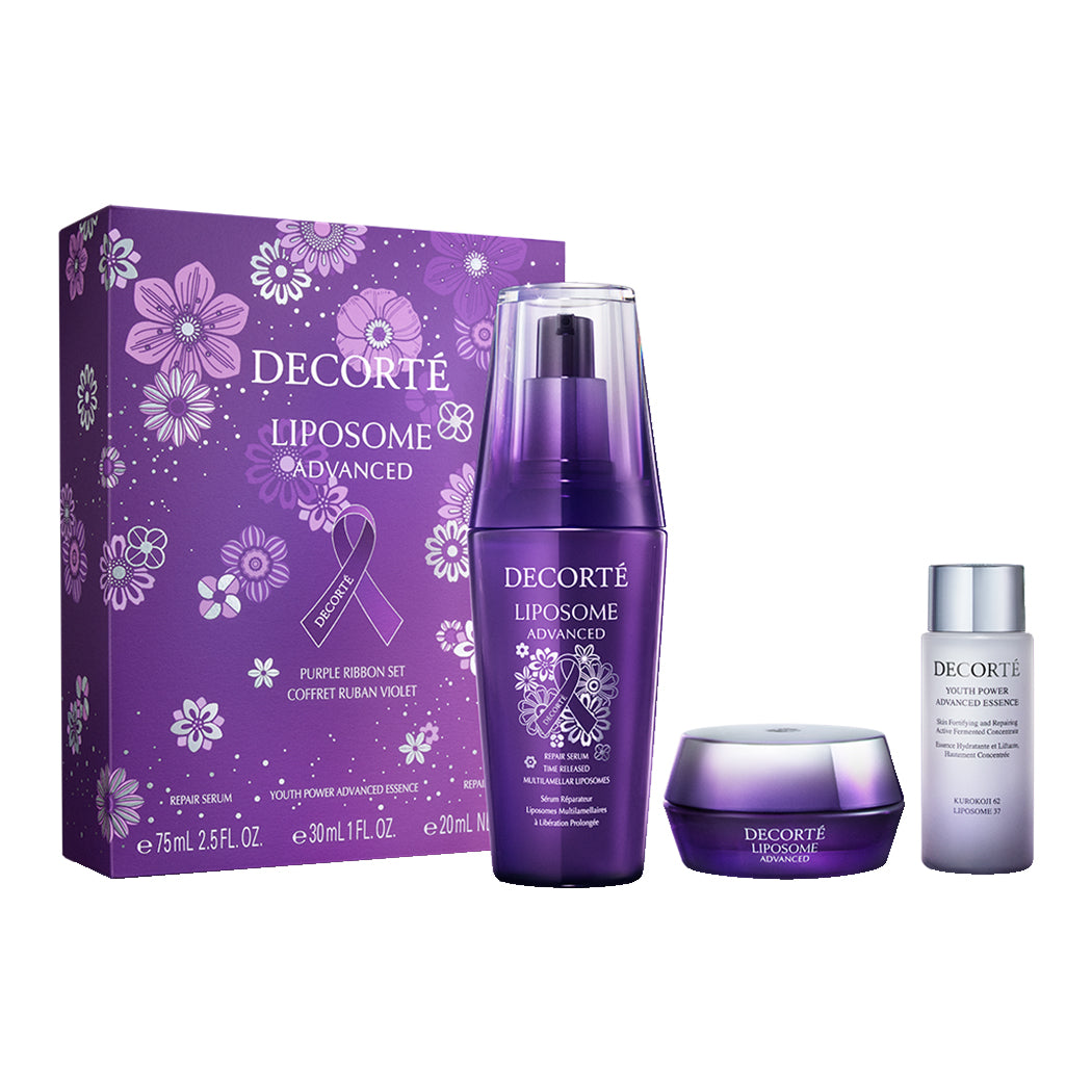 DECORTÉ Liposome Advanced Repair Serum Purple Ribbon Set 2025