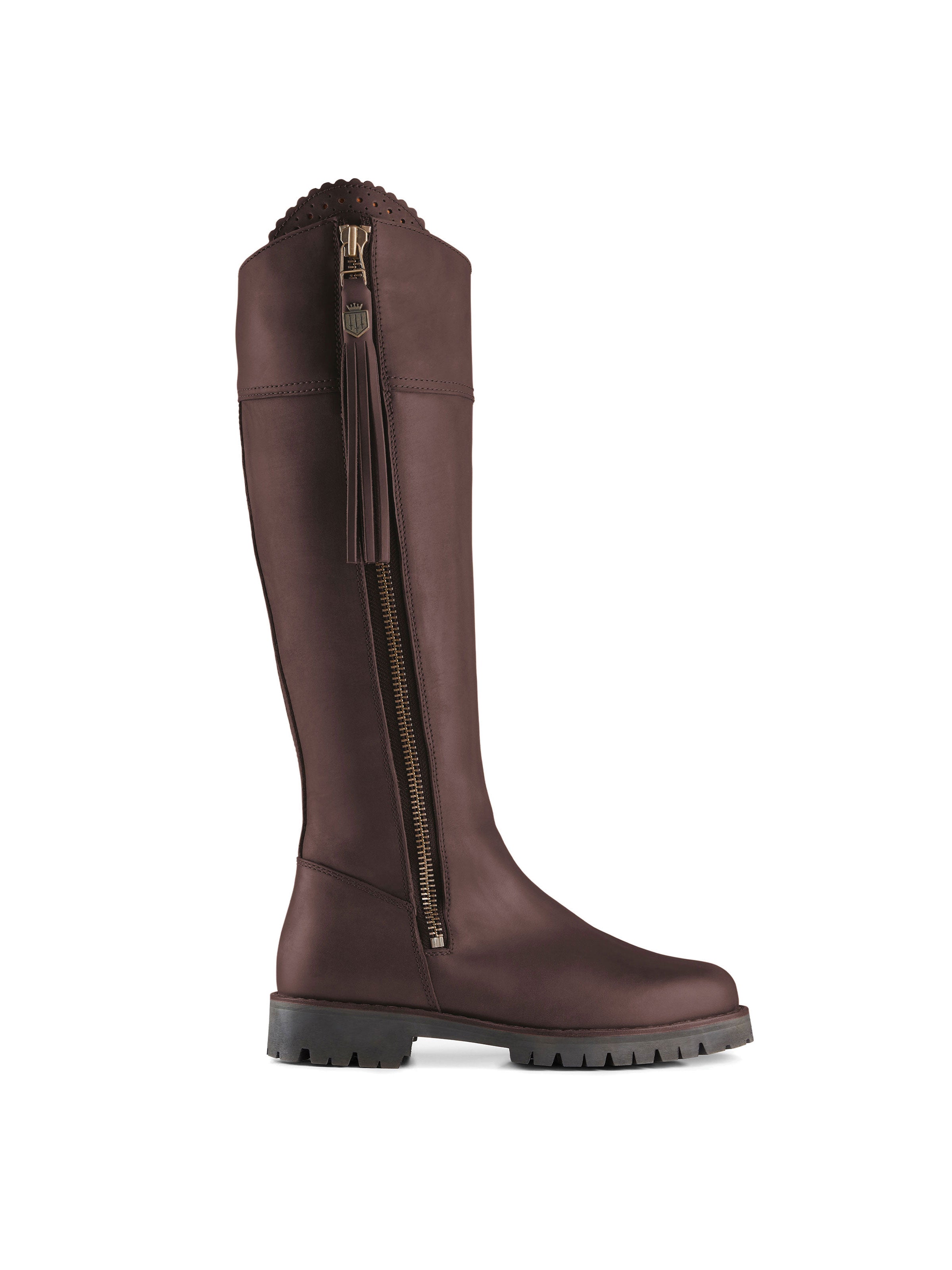 Explorer Women's Waterproof Boots Mahogany Narrow | Fairfax & Favor