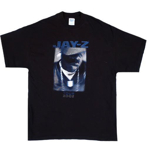 Vintage Jay-Z 2002 Tour T-Shirt Roc-A-Fella Records Rap Hip Hop