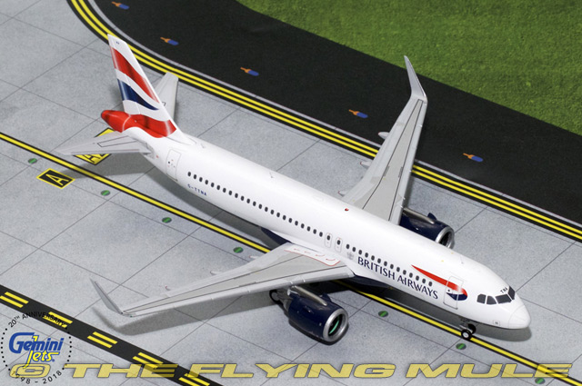 A320neo 1:200 Diecast Model - GeminiJets GJ-G2BAW755 - $74.95