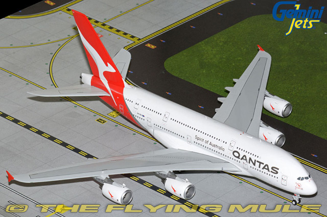 A380-800 1:200 Diecast Model - GeminiJets GJ-G2QFA1370 - $165.95