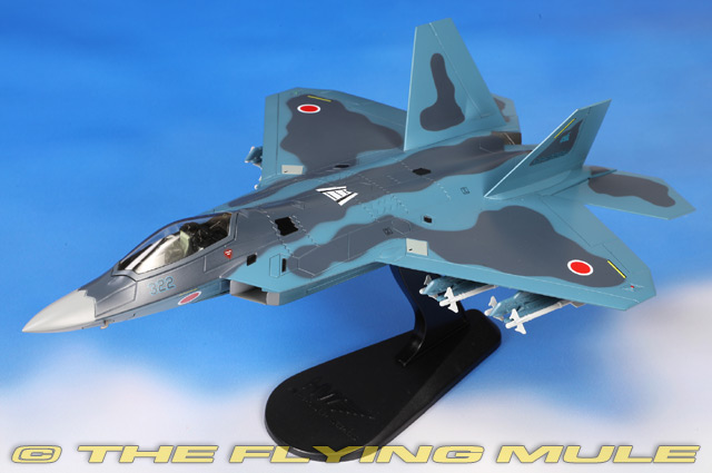 F-22J Raptor 1:72 Diecast Model - Hobby Master HM-HA2830 - $139.95