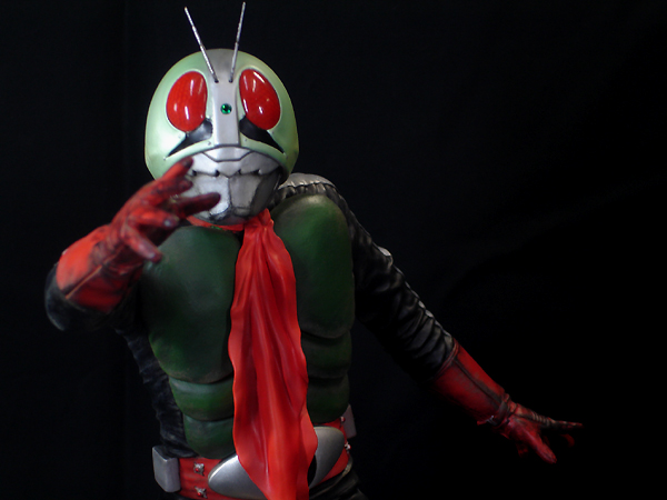 レインボー造型企画】 1/5 仮面ライダー新1号改 新2号 完成品