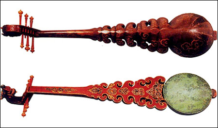 チベットの撥弦楽器ダムニェンの奏法と演奏曲 | ダヤンウルス