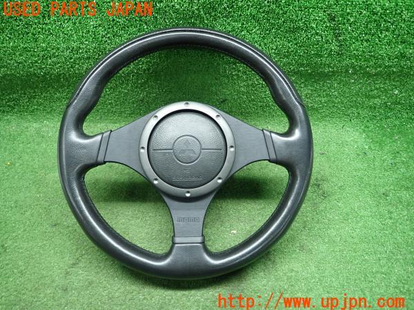 ランエボ9(CT9A)純正 momo ステアリングホイール エアバッグ モモステ