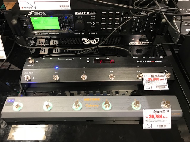 フラクタル担当によるfractal audio AXE FX II XL+解説!!第六弾!!足元