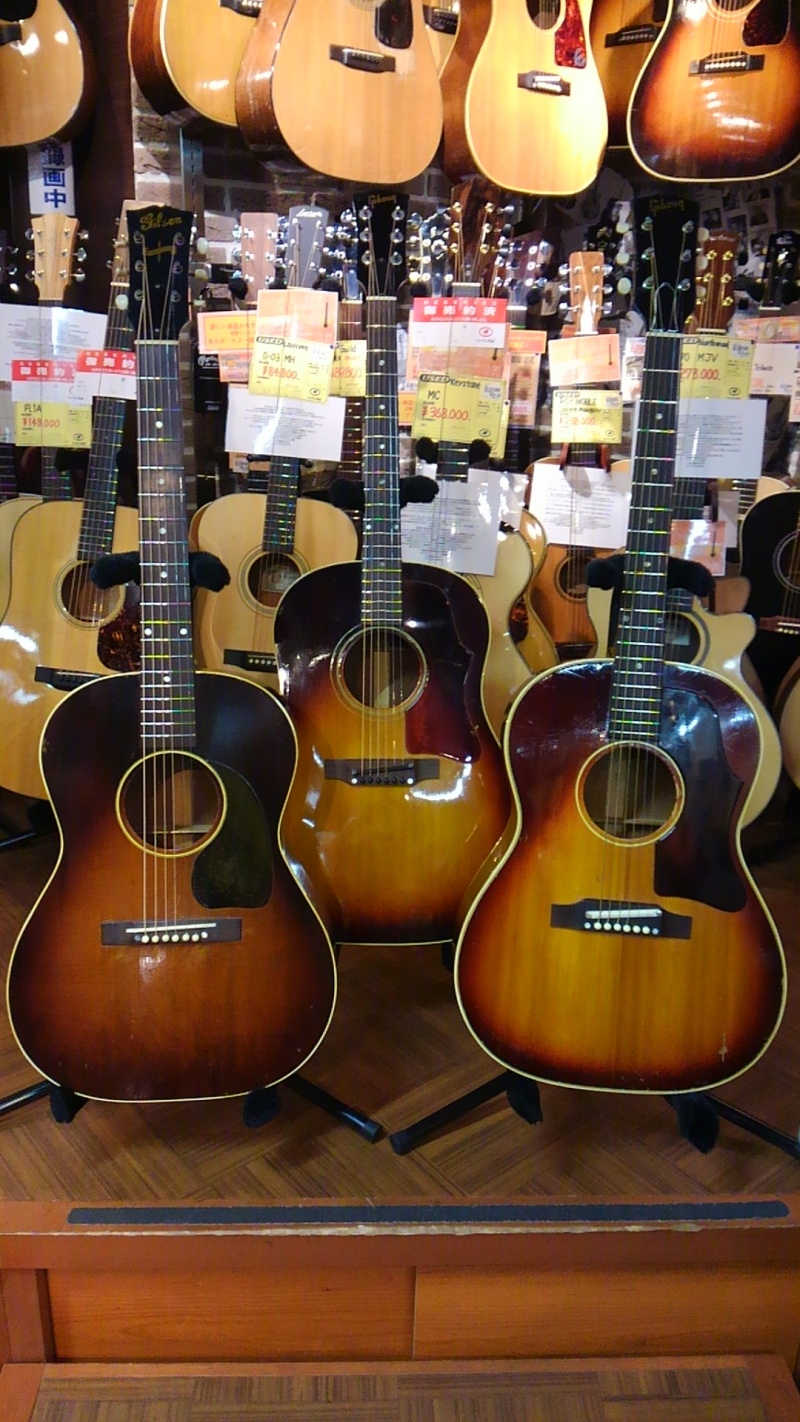 ギブソンアコ サンバーストのヴィンテージ3本入荷！ | イシバシ楽器
