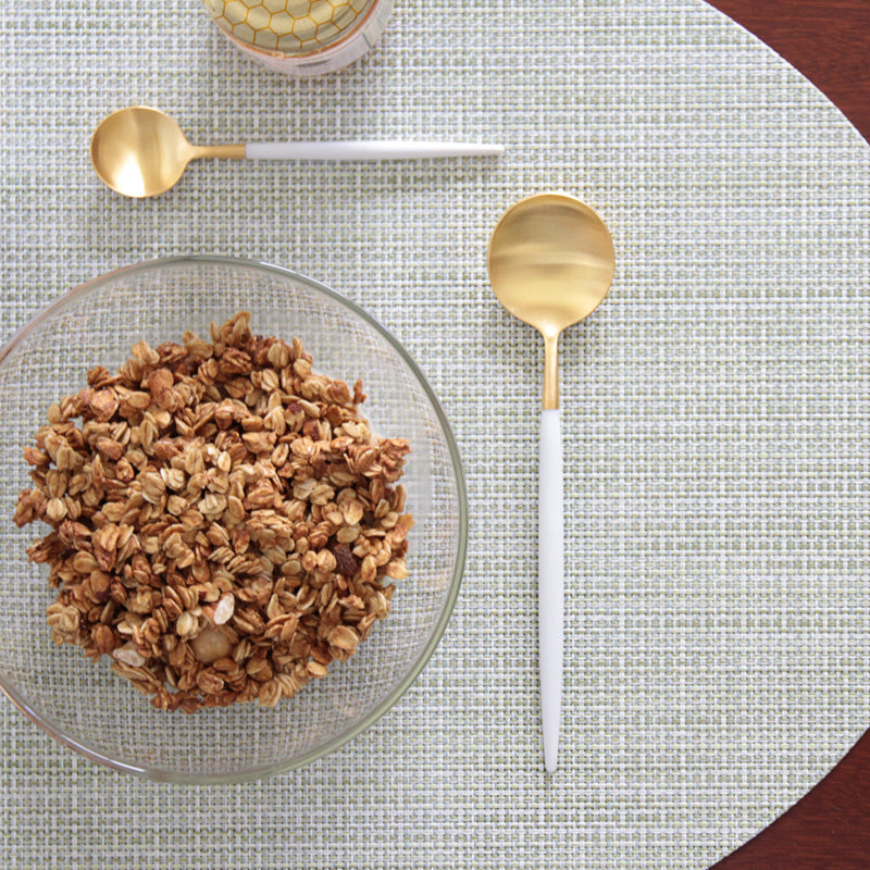 デザートスプーン | GOA ホワイトゴールド | クチポール カトラリー