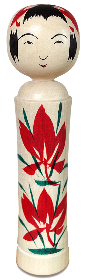 宮城県鳴子温泉高橋正吾作佐藤乗太郎型こけし1｜ジェットリンクの民芸