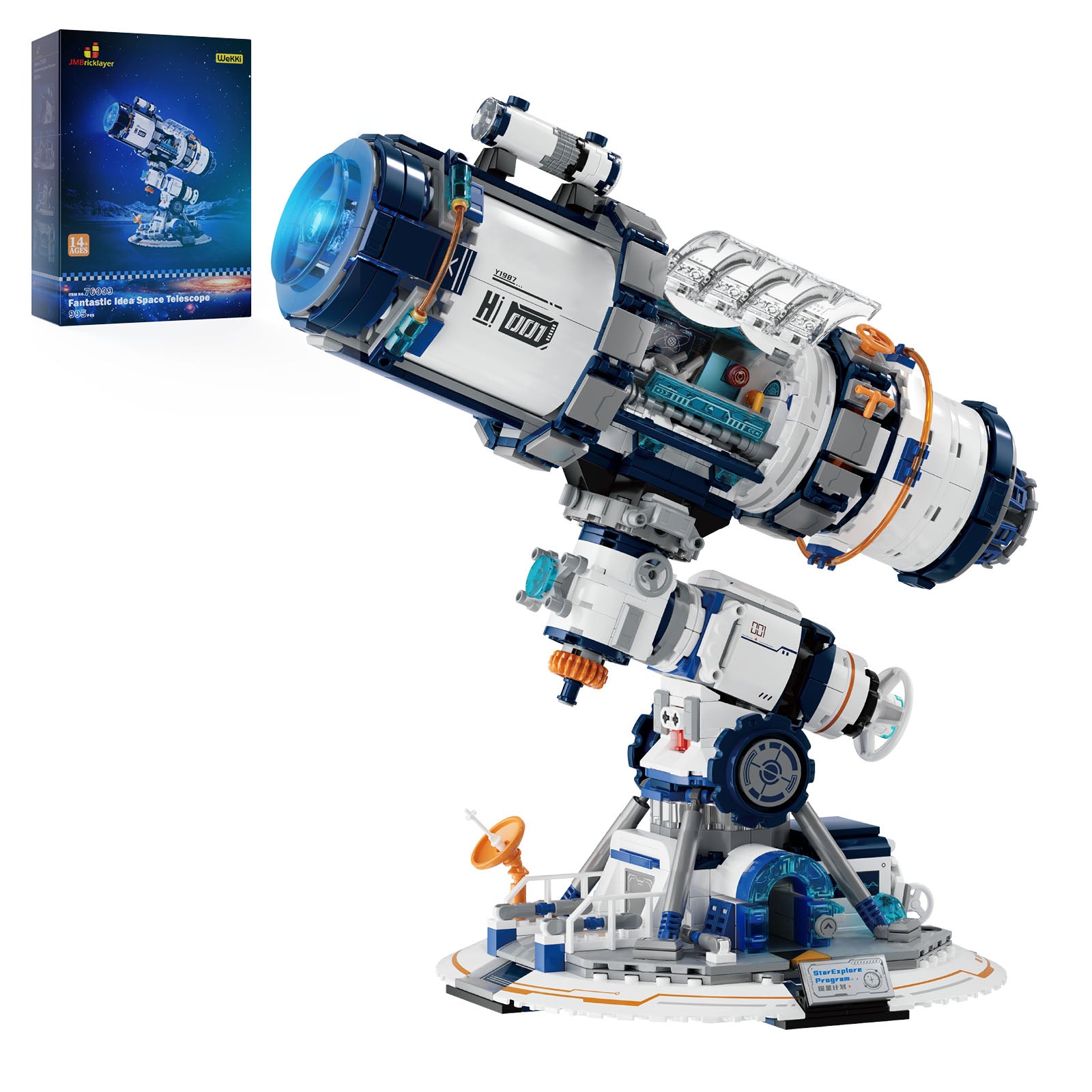 Space Telescope Building Sets 70009 | 995 + PCS – jmbricklayer