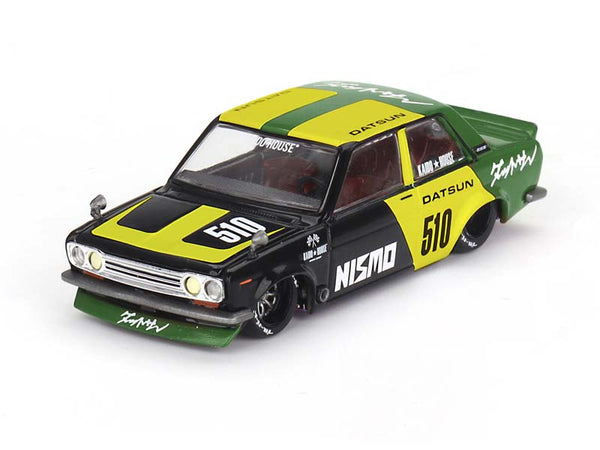 Datsun Street 510 Racing V2 – Black Yellow (Kaido House x Mini GT