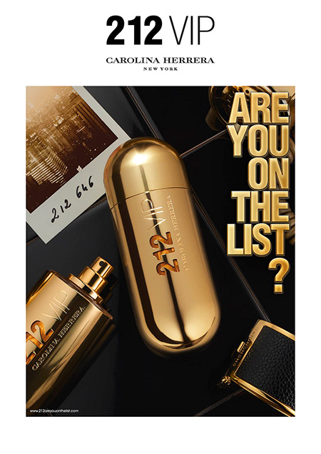 CAROLINA HERRERA / 212 VIP | キャロライナ ヘレラ / 212 VIP