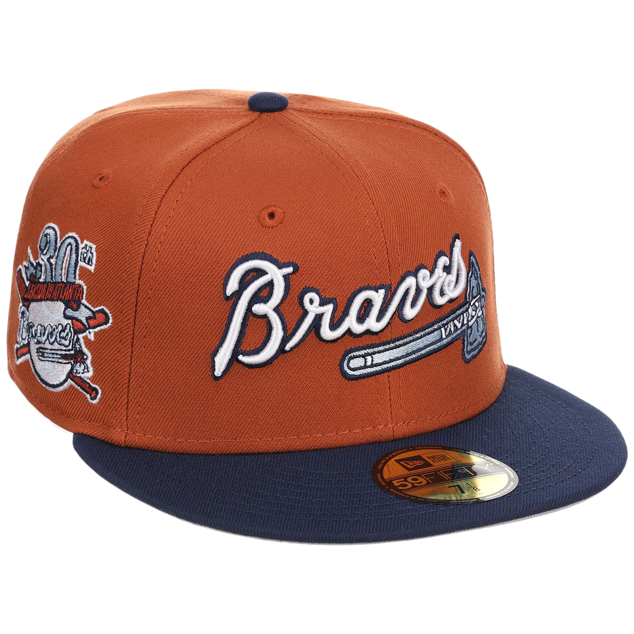 Atlanta Braves Into the Woods New Era 59FIFTY – LidsHatDrop