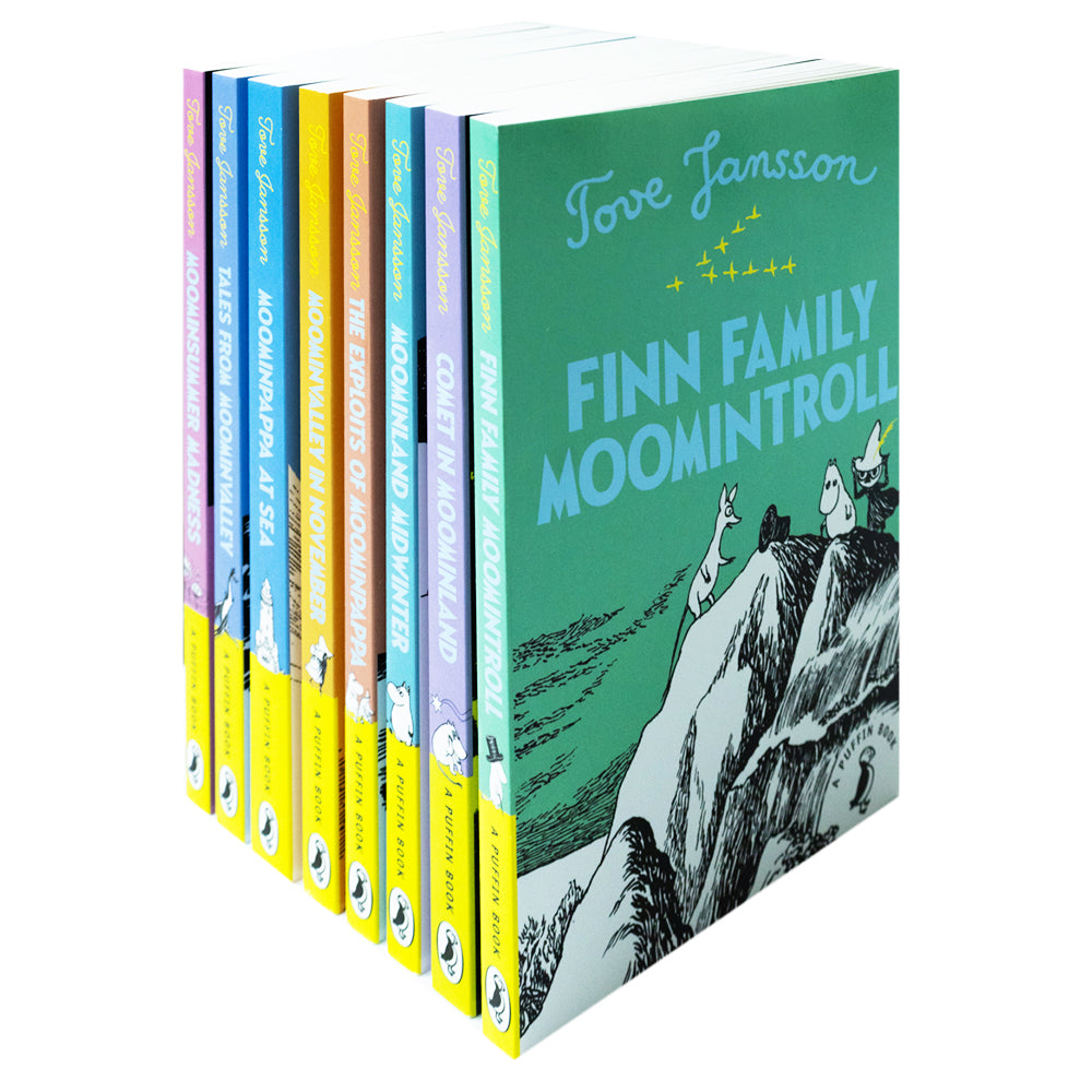 Tove Jansson Moomin Collection 8 Books Set (The Exploits of