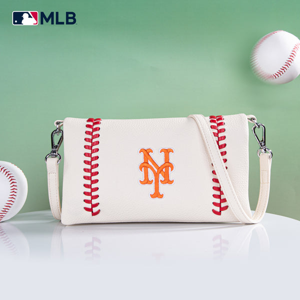 MLB-MT106 MLB New York Mets Team Bi-Fold Clutch/Crossbody