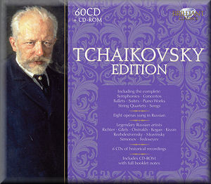 Tchaikovsky Edition - Brilliant Classics (60CDs) 93980 [RB