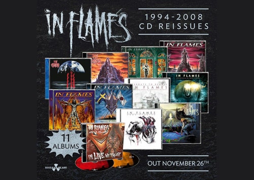IN FLAMES - To Reissue Catalog (1994-2008)!