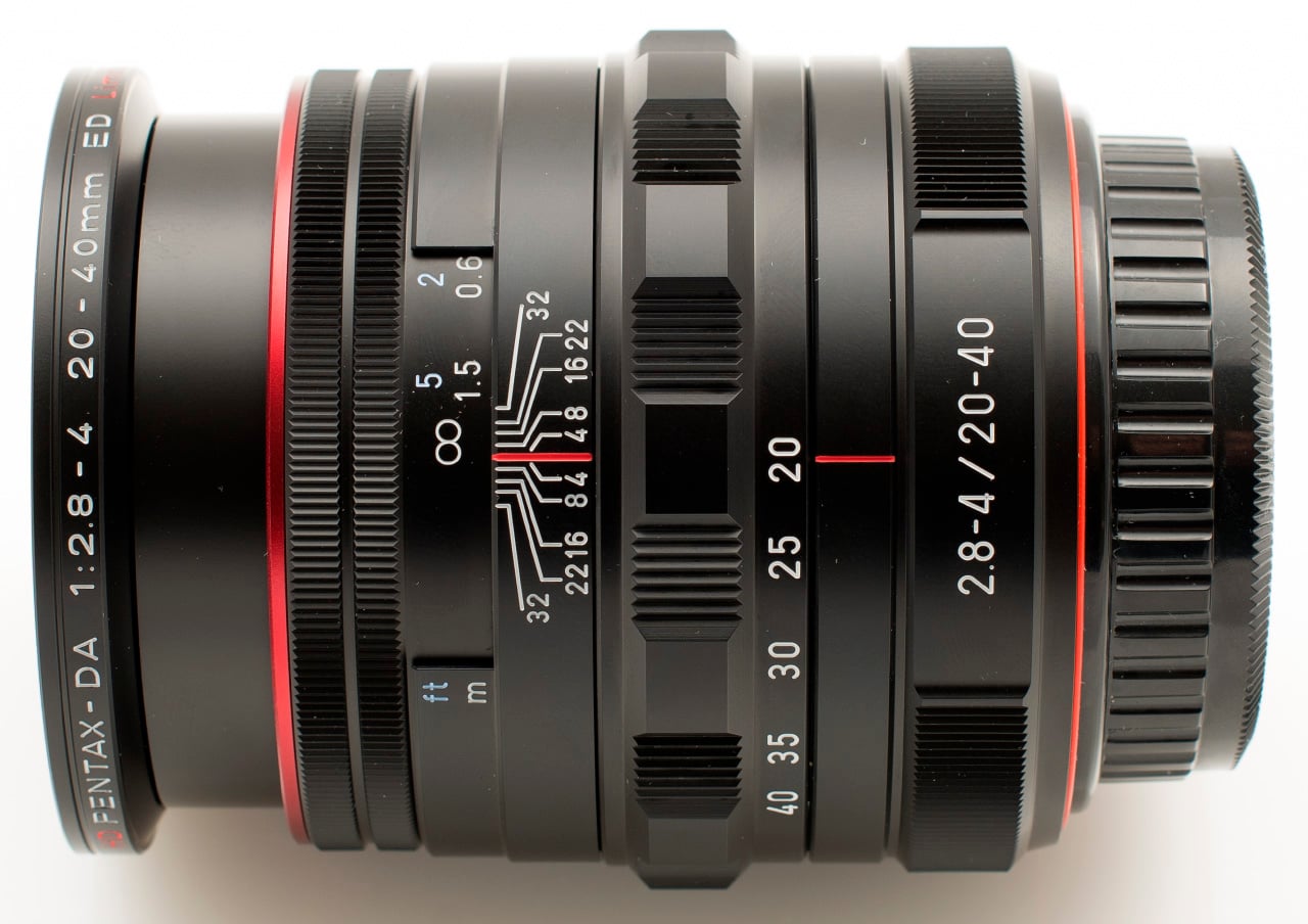 HD Pentax-DA 20-40mm F2.8-4 Limited Review - Construction and