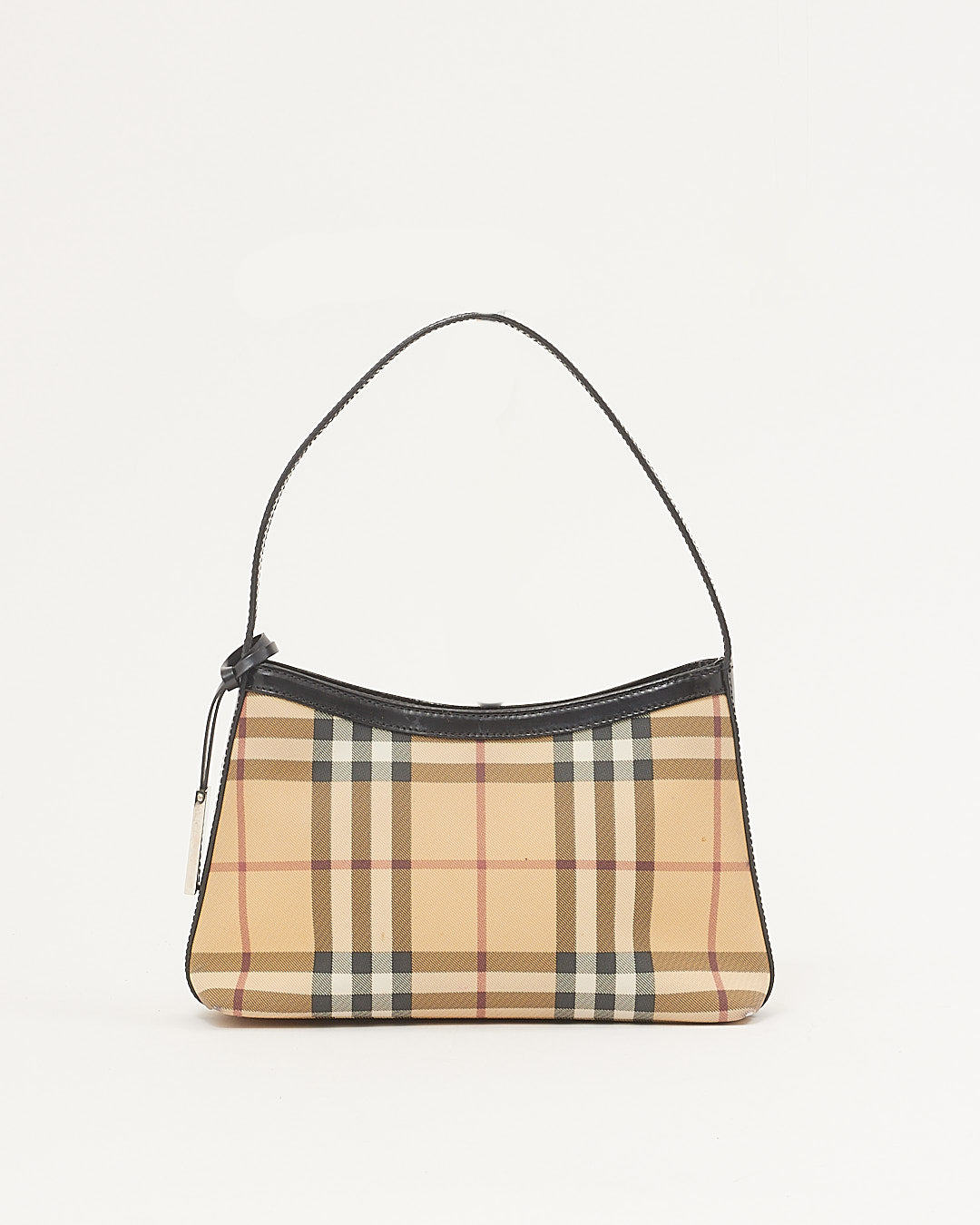 Explore a Burberry Nova Check Vintage Shoulder Bag - Authenticated