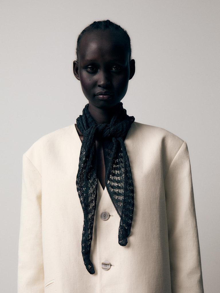 RUS Porta - Collarless suit jacket