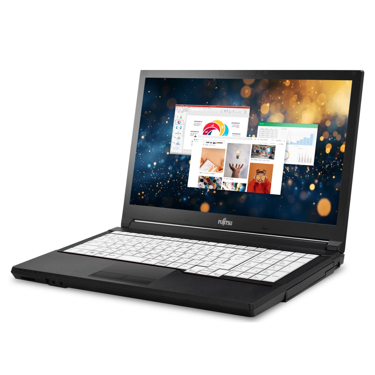 富士通 LIFEBOOK 新品高速SSD メモリ8GB ノートパソコン 富士通 WEB