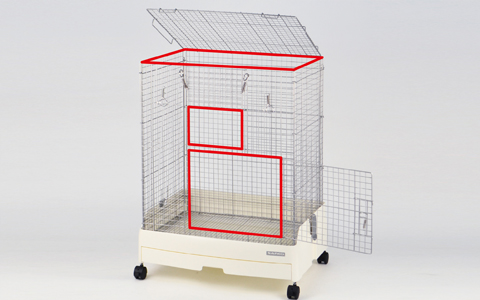 イージーホーム60 ハイメッシュ WH ｜ 株式会社三晃商会