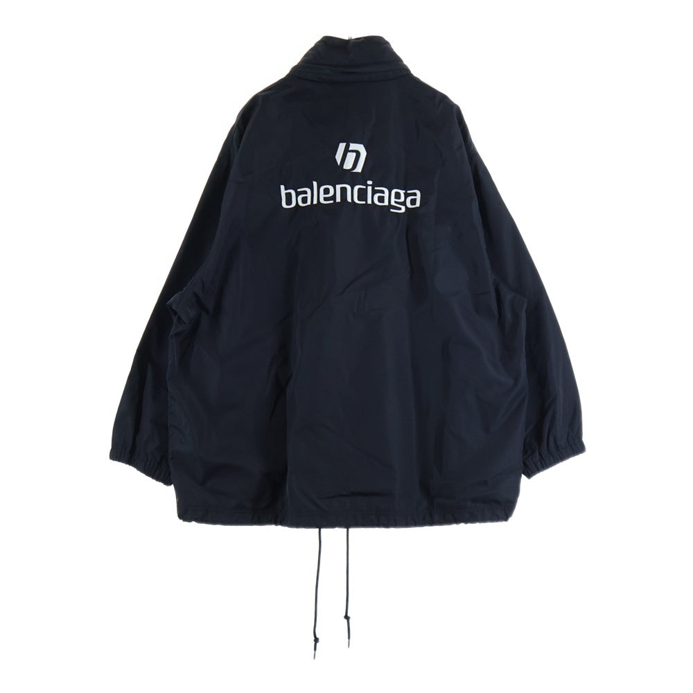 BALENCIAGA(バレンシアガ) Logo Nylon Jacket ックロゴ刺繍 ナイロン