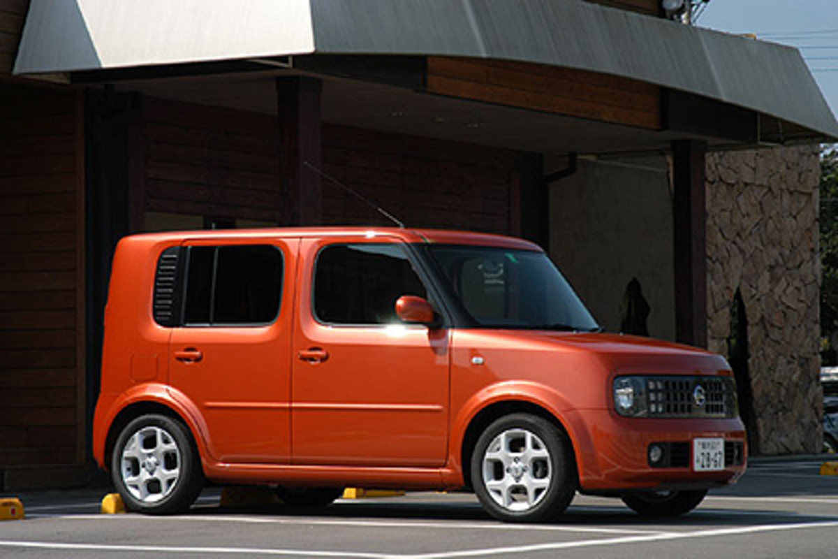 日産キューブEX（4AT／CVT）【試乗記】 カッコは新しいのだが…… - webCG