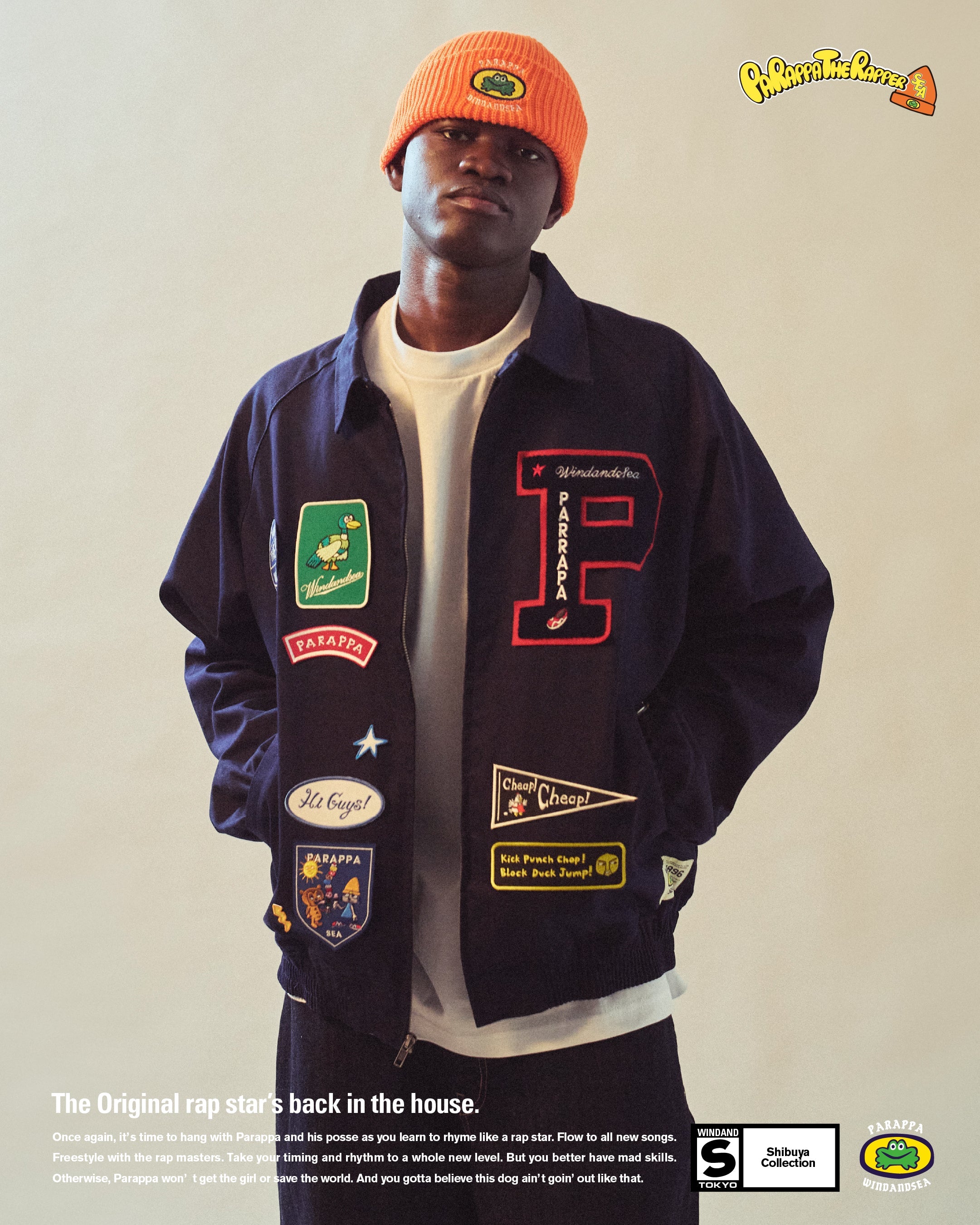 PARAPPA THE RAPPER × WIND AND SEA