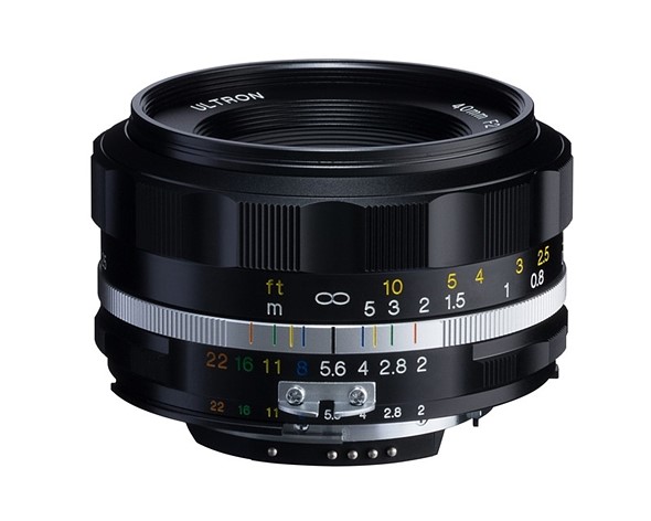 Voigtlander reveals pricing for 40mm F2 Ultron and 40mm F1.2