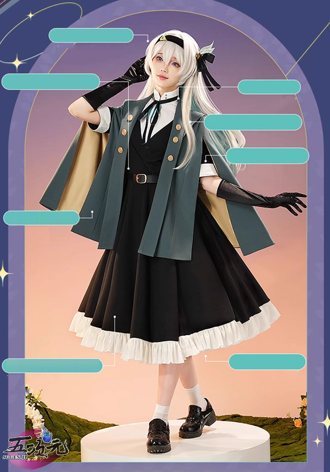 三分妄想 崩壊スターレイル コスプレ ホタル ホタルとひと夏の約束 衣装