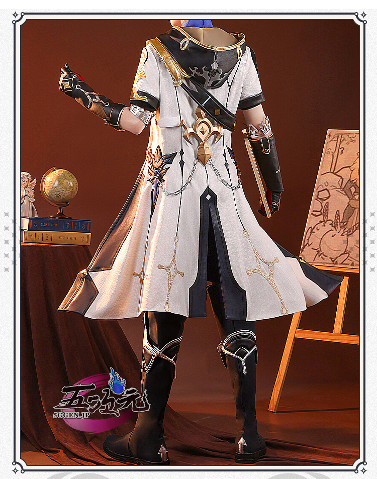 三分妄想 原神 コスプレ アルベド 衣装