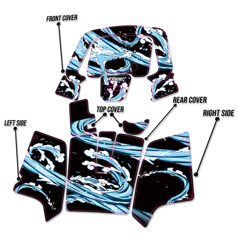 Ruckus 2003-2024 Water Style Theme – SEVENTY SEVEN DECALS LLC