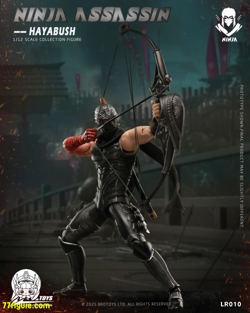Brotoys 1/12 LR010 忍者 アサシン ファルコン 塗装済み可動フィギュア