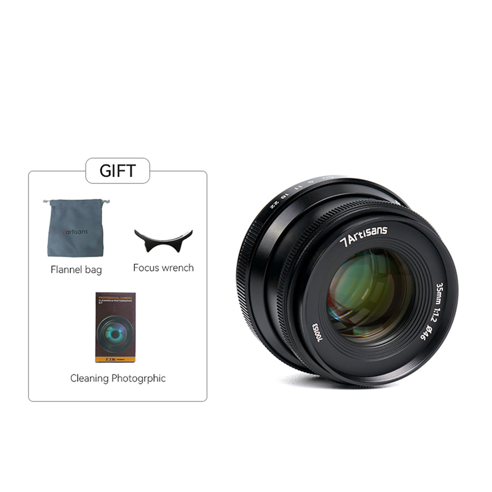 MF 35mm f/1.2 Mark II APS-C lens for E/FX/M43/Z – Official