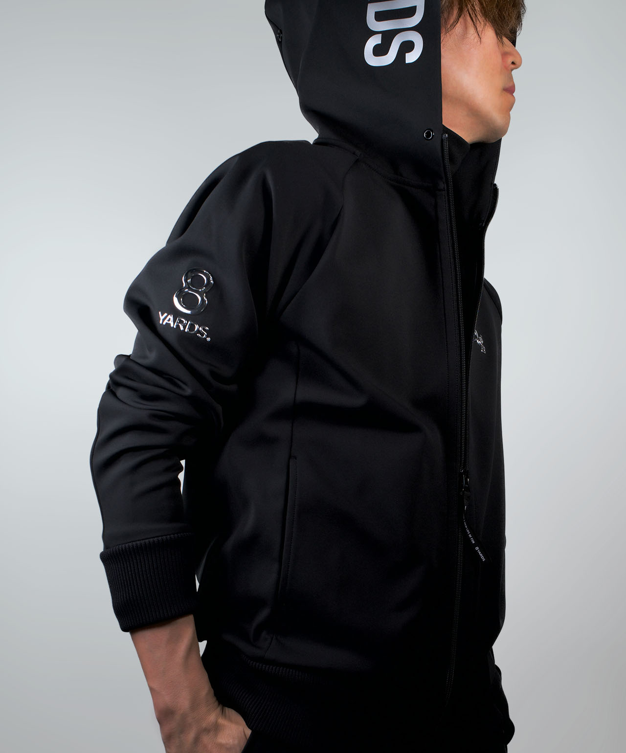 8YARDS / BIG HOODIE | Black