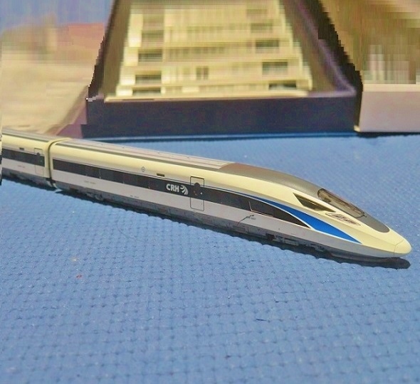 中国高速鉄道CR400AF復興号(CRH-0207)の実車と模型: Express Travel Blog