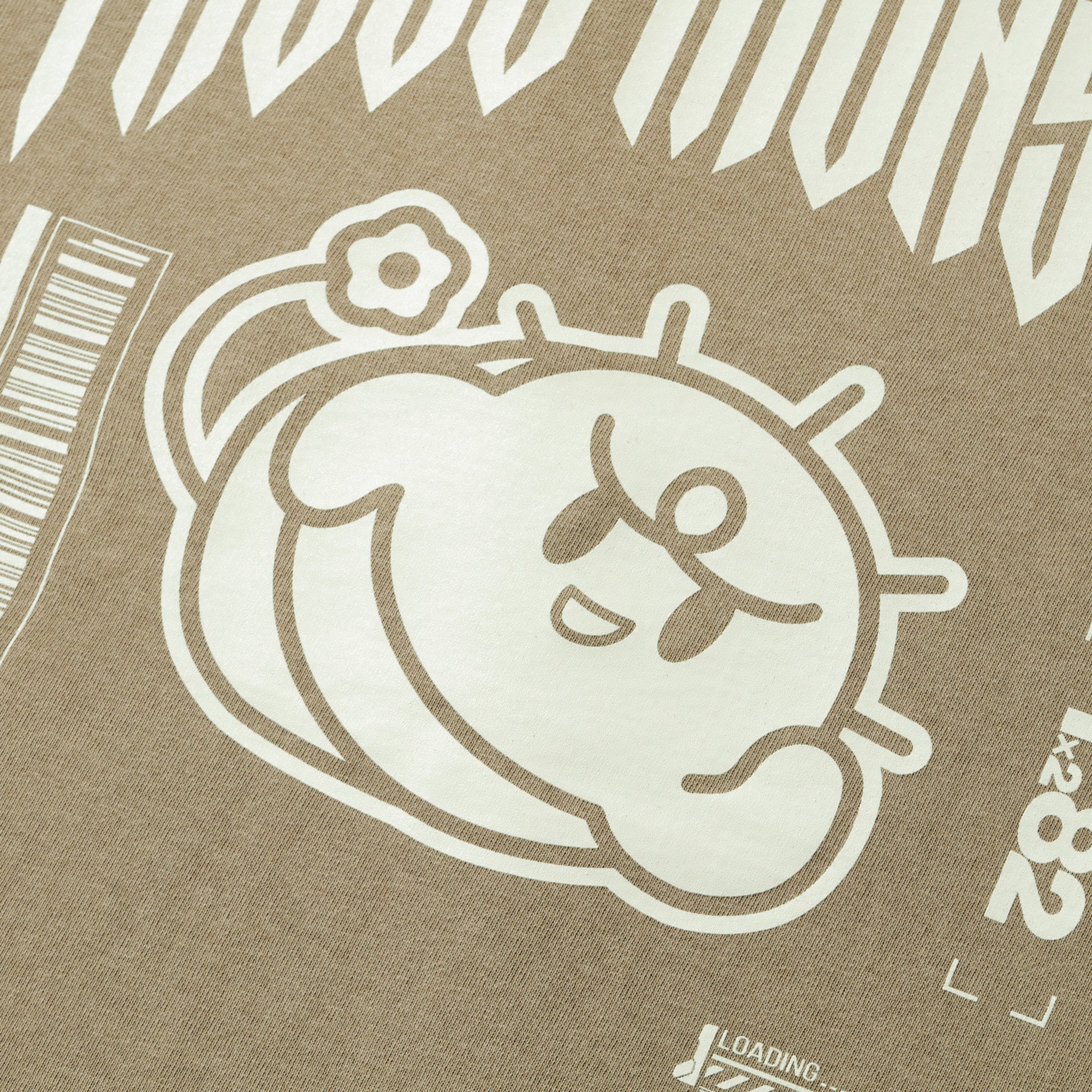 TROLL MONSTER TEE / ACID KHAKI | 182