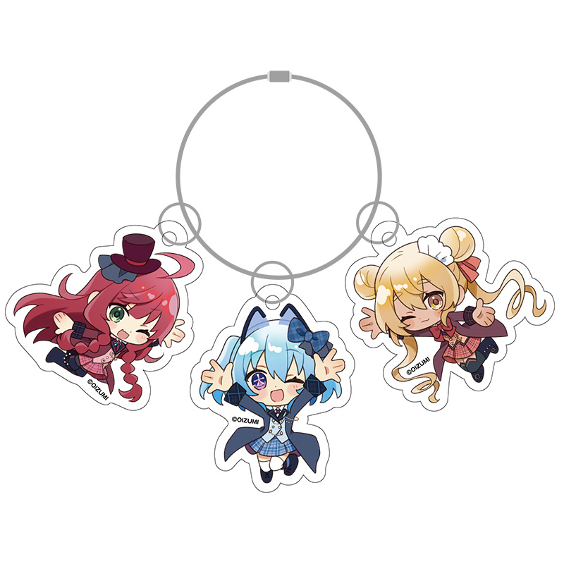 1000ちゃん とびはね！アクリルキーホルダーセット｜1000ちゃん 公式