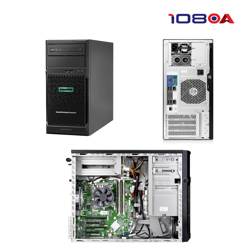 HPE Proliant ML30 Gen10 Xeon E-2224 - บริษัท 108โอเอ จำกัด 02-410-4488