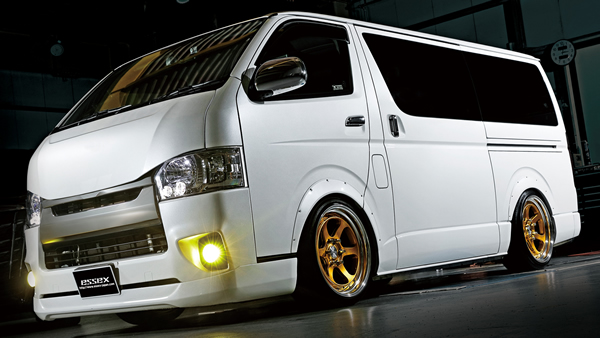 ハイエース用 ESSEX EL 19インチホイール(2ピース)＆タイヤセットを