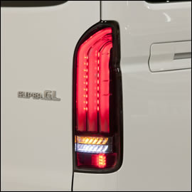ハイエース用 ヴァレンティ ジュエル フルLEDテールランプ REVOを販売