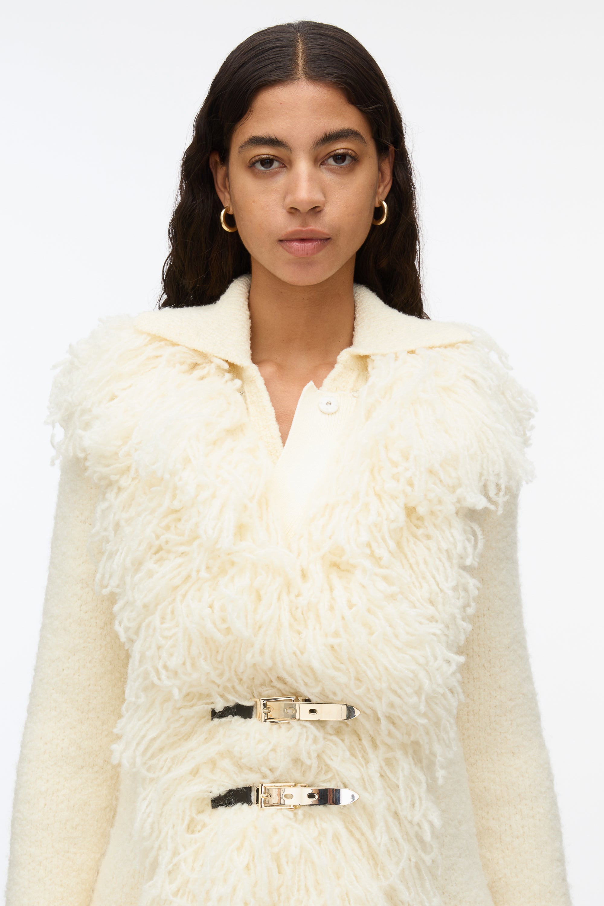 Boucle Fringe Knit Coat – 3.1 Phillip Lim