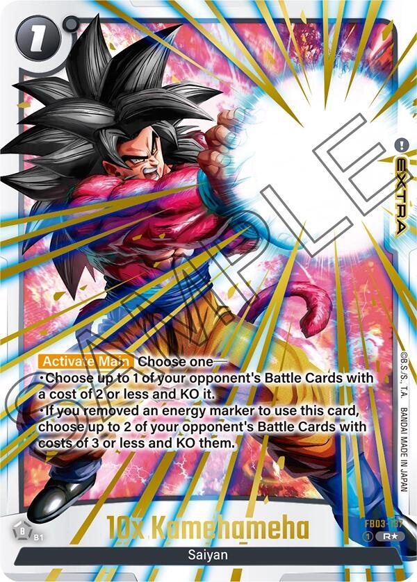10x Kamehameha (Alternate Art) - Raging Roar Alternate Art